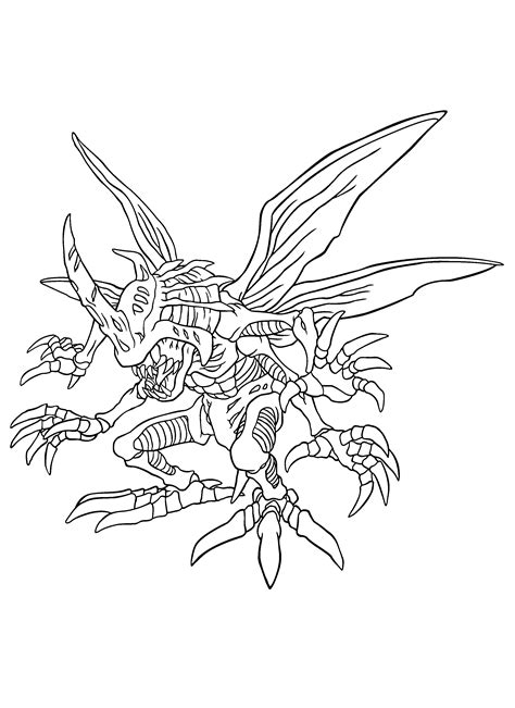 Digimon Para Dibujar Pintar Colorear Imprimir Recortar Y Pegar