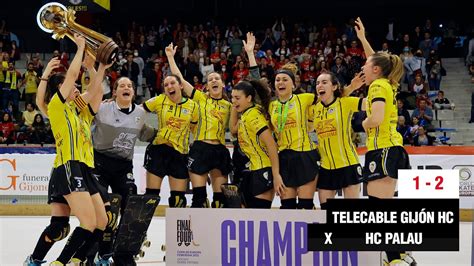 Highlights Final Female League Cup 2021 22 Telecable Gijón HC vs