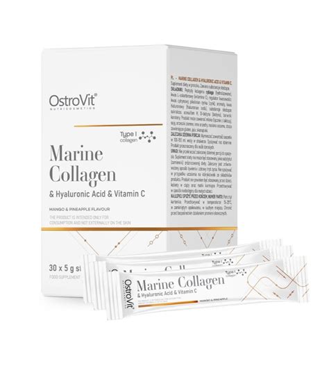 Ostrovit Marine Collagen Hyaluronic Acid Vitamin C