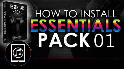 How To Install Essentials Free Sample Pack Youtube