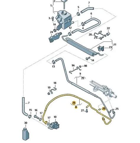 Servolenkung Schlauch Vw T H H Eur Picclick De