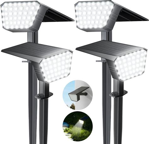 T Sun Lampe Solaire Ext Rieur Solaire Projecteur Ext Rieur Sans Fil