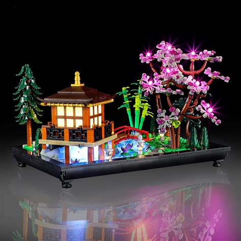 Amazon Mililier Led Light Kit For Lego Icons Tranquil Garden