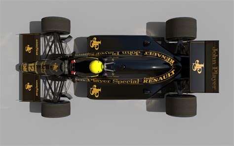 ArtStation - Ayrton Senna's 1986 Lotus 98T | Game Assets