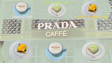 Breakfast In London Prada Caffe Harrods Uk Pradacafe Posh Cakes