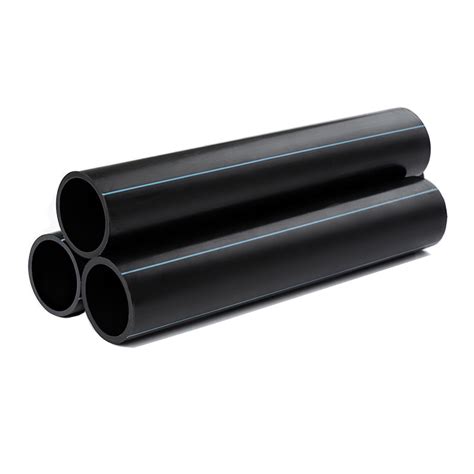 Diameter 300mm Hdpe Water Pipes Black Color Pe100 Large Sizes