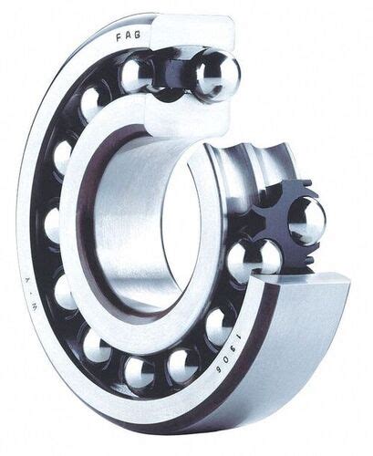 Silver Mm Stainless Steel Double Row Self Aligning Radial Ball