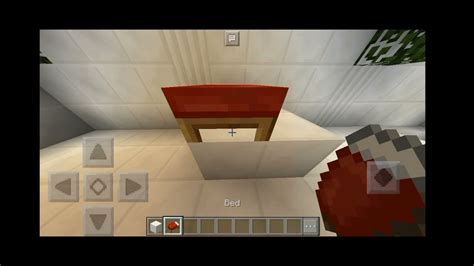 How To Make A Double Decker Bed In Any Versions Of Minecraft Youtube