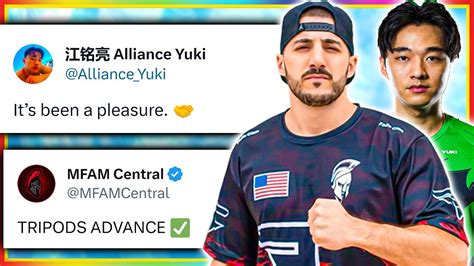 Yuki Steps Down From Alliance Tripods Advance In Algs Cc Apac