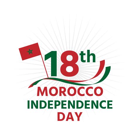 Morocco independence day is red 4464539 Vector Art at Vecteezy