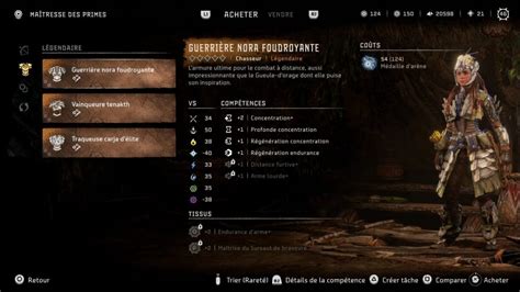 Horizon Forbidden West Guide Legendary Weapons And Equipement