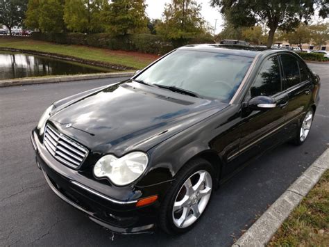 2007 Mercedes-Benz C-Class C230 SPORT 2007 MERCEDES C230 SPORT BLACK/BLACK SUNROOF NO ACCIDENTS ...