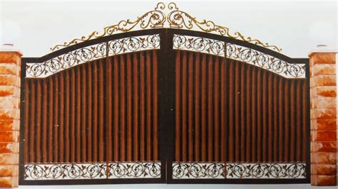 Top 40 Main Gate Design Ideas [wrought Iron] Catalogue Youtube