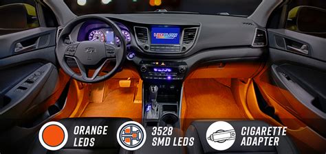 Mini Cooper Interior Lights Pack Orange | Cabinets Matttroy