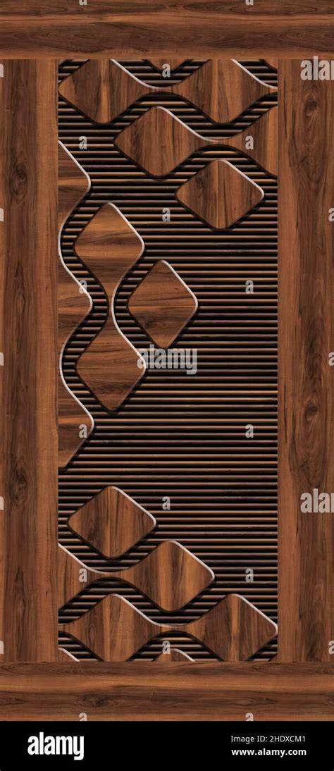 Printable Wooden Modern Laminate Door Skin Design And Background Wall