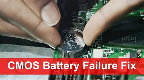 How To Replace The Cmos Battery Cmos Battery Failure Cr Techlogic