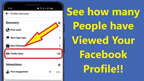 See How Many People Have Viewed Your Facebook Profile Facebook Profile