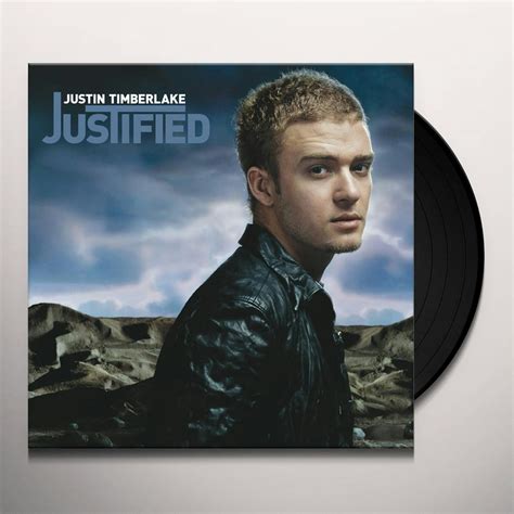 Justin Timberlake JUSTIFIED Vinyl Record