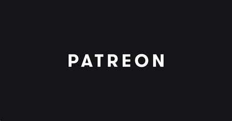 I'm on Patreon! 