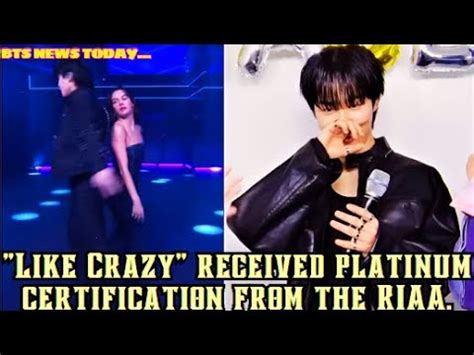 Like Crazy Received Platinum Certification From The Riaa The Result