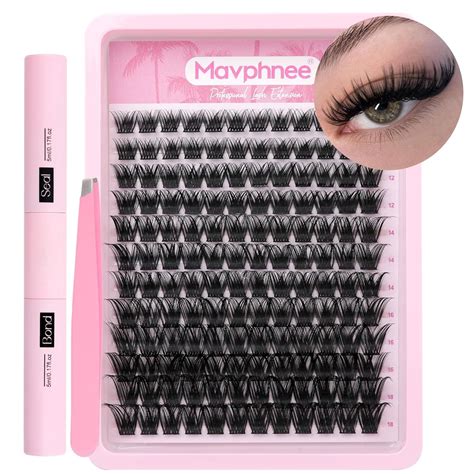 Lash Extension Kit 144 Pcs Fluffy Eyelash Extensions Kit 8