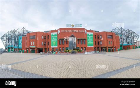 Celtic Park Stadium Home Of Celtic Located In The Parkhead Area Of