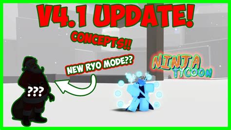 Ninja Tycoon V4 1 Update Concepts ROBLOX YouTube