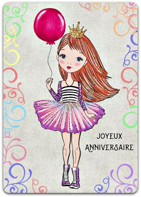 Carte Anniversaire Fille Texte D Anniversaire