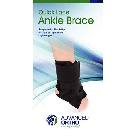 Quick Lace Ankle Brace Hcpc L1902 Large Durable Health Medical