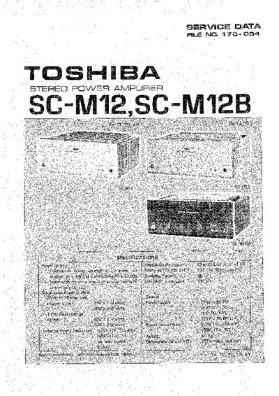 Toshiba Sc M Service Manual Repair Schematics