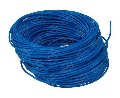 CABLE INSTALACION AZUL 18 30M PLASTICO ROLLO ACOSA 18 30