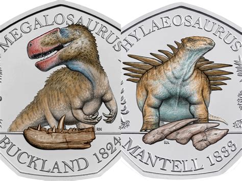 Royal Mint Launches Special Dinosaur 50p Coins Featuring Augmented Reality Technology The