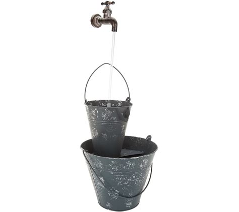 As Is Barbara King Indoor Outdoor Faucet Illuminated Fountain Qvc