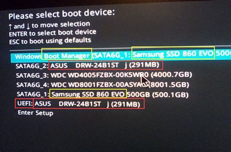 help with removing boot options on bios boot menu - Windows 10 Forums