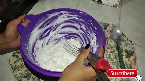 COMO HACER Crema Chantilly Casera Sin Batidora Receta Con Solo 2