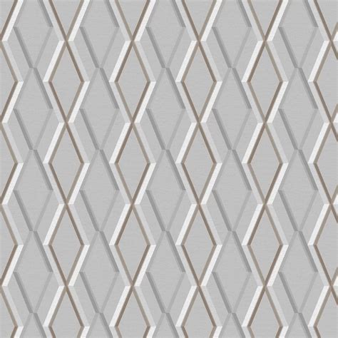 Prestige Geo Par Superfresco Easy Grey Papier Peint Wallpaper Direct