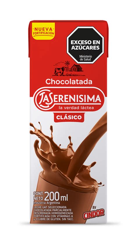 Leches Chocolatadas En Caja La Seren Sima Cl Sico