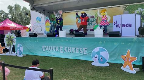 Summer Of Fun Concert Chuck E Cheese Live Clearwater Fl 2021 Youtube