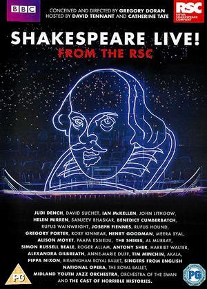 Rent Shakespeare Live From The RSC Aka Shakespeare Live Royal