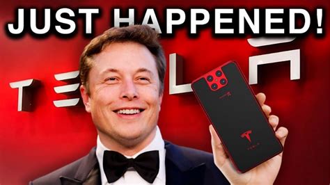 OFFICIAL Elon Musk FINALLY Released The Tesla Phone Model Pi IPhone