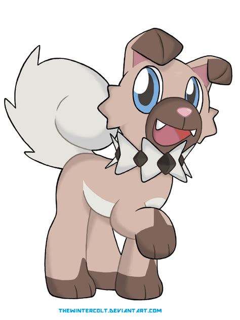 Rockruff By Thewintercolt On Deviantart