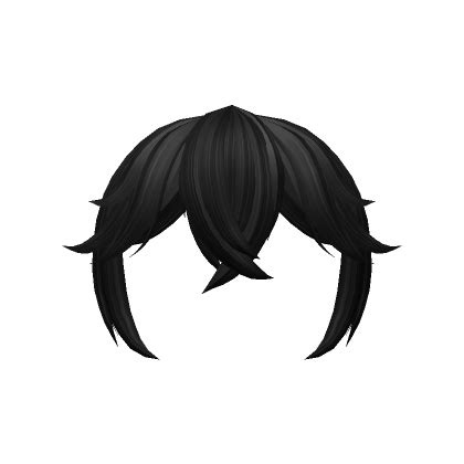 Crossed Over Anime Bangs Black Roblox Item Rolimon S