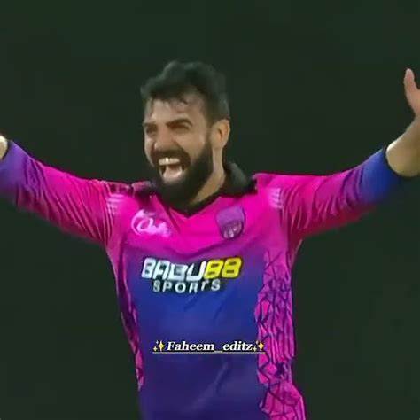 Shadab Khan Hatrick In LPL 2024 Shadabkhanhatrick LPL2024 YouTube