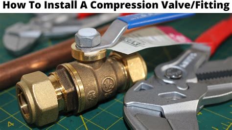 How To Install a COMPRESSION Valve (Compression Fitting Tutorial ...