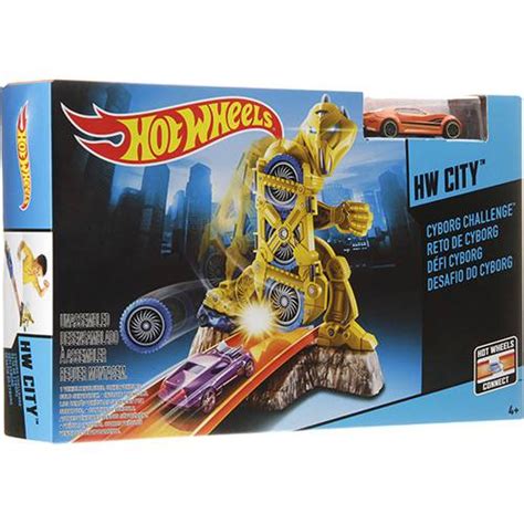 Tudo Sobre Pista Radical Hot Wheels Desafio Do Cyborg Mattel