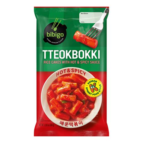 CJ Bibigo Teokbokki Hot Spicy NTUC FairPrice