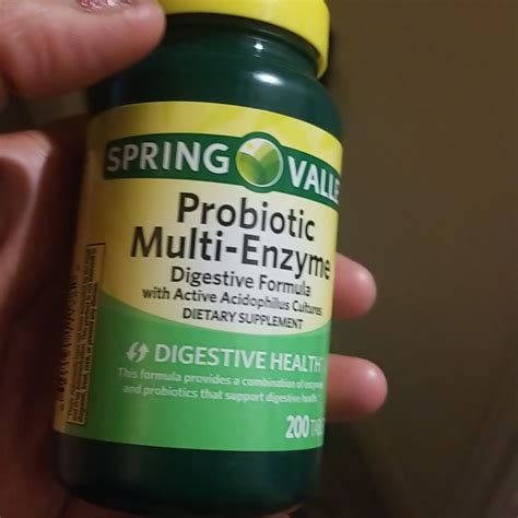 Spring Valley Probiotic Multi Enzyme Digestive Formula Off