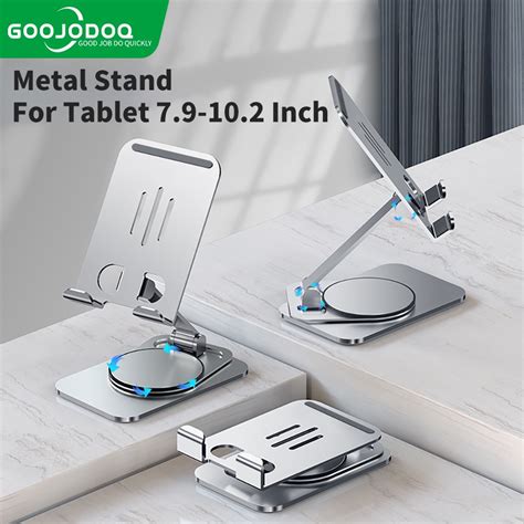 Goojodoq Tablet Stand Holder Rotating Aluminium Phone Stand Stand