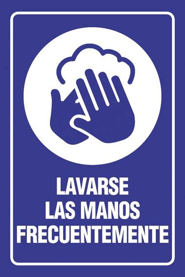 Letreros Para Lavarse Las Manos MercadoLibre Mx