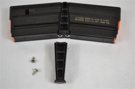 Lar Pistol Magazine Coupler For Angled Bottom Mags Curve Reliable Gun Firearms Ammunition